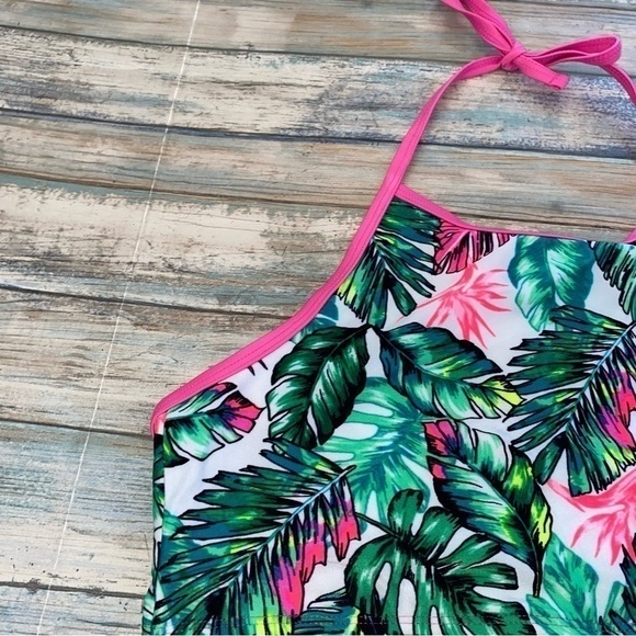 Cat & Jack Palm Bikini Top - Picture 2 of 6